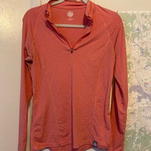 Pink REI base layer shirt